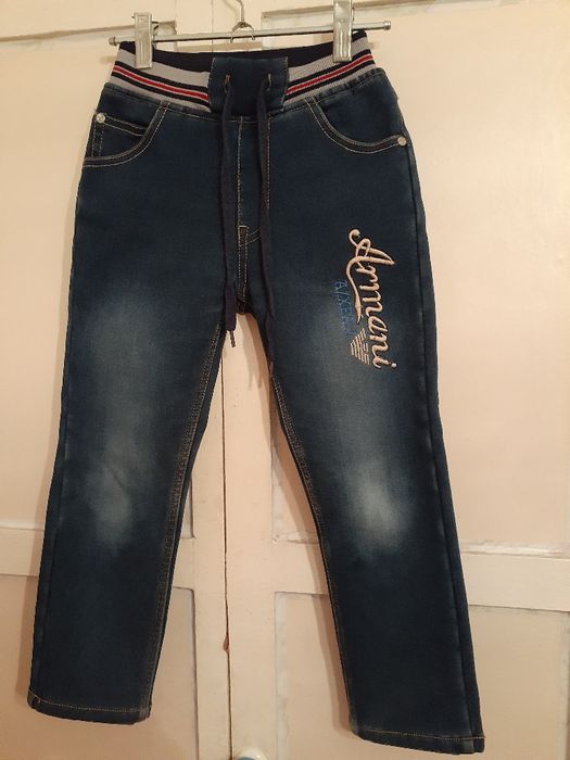 Джинсы утеплённые для мальчика.