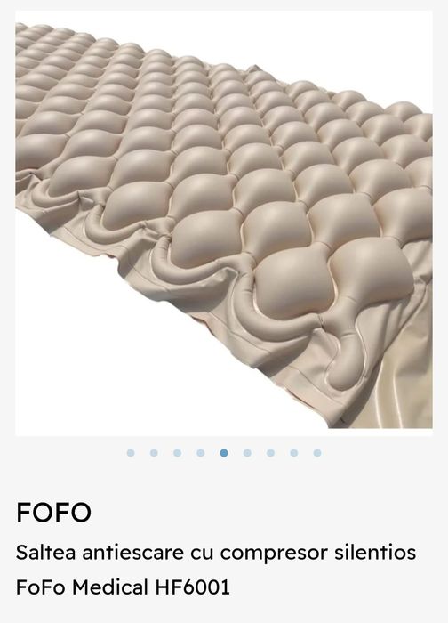 Saltea antiescare cu compresor silentios FoFo Medical HF6001