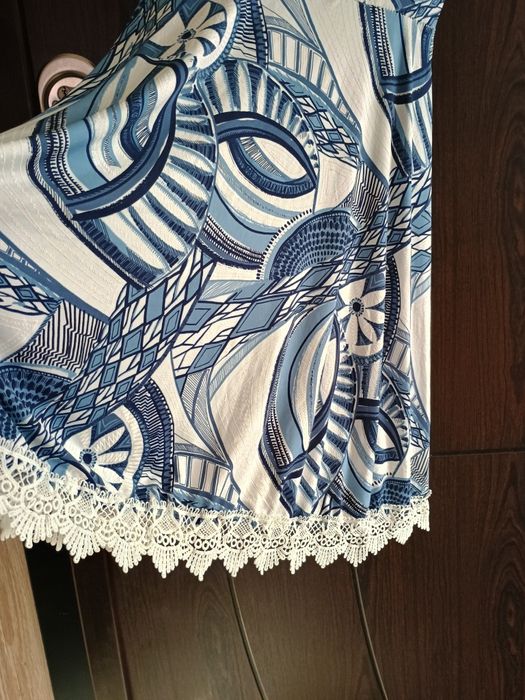 Дамски рокли в синьо и бяло