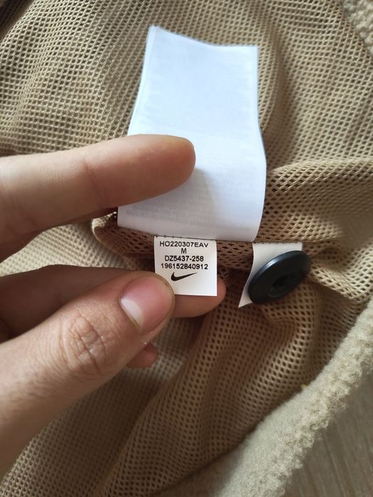 NOUA Geaca jacheta din fleece Nike originala maro mărimea M de bărbați