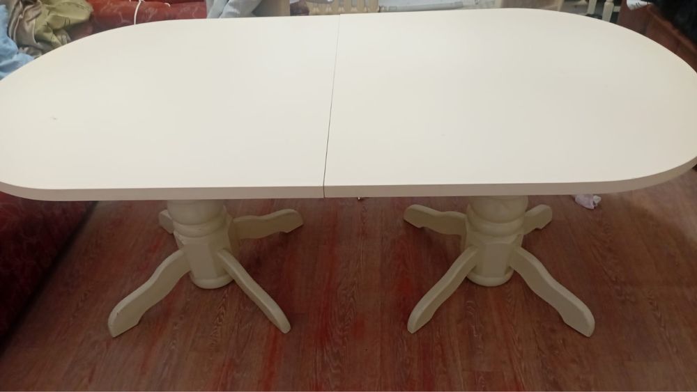 Белый стол 2 метра
