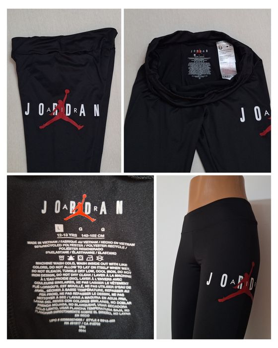 Colanți noi sustenabili Jordan Jumpman ptr copii 12 - 15 ani (140-150)