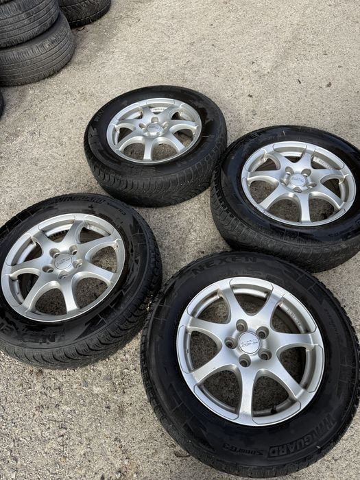 Jante R16 5x114,3, cauciucuri iarna 215/65 R16