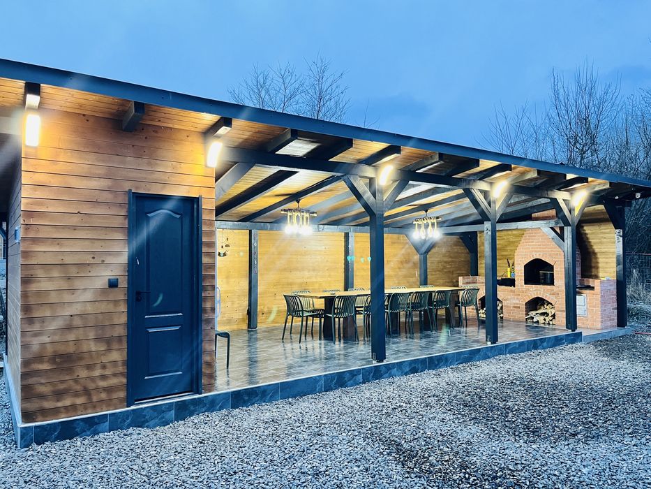 Cabana A-Frame Ariana Valea Avrigului,Ciubar jacuzzi,Piscina