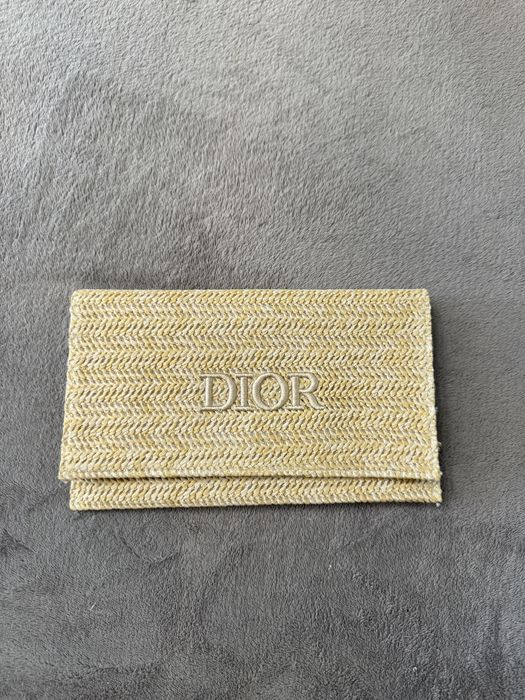 Dior Raffia Bag pouch new noua