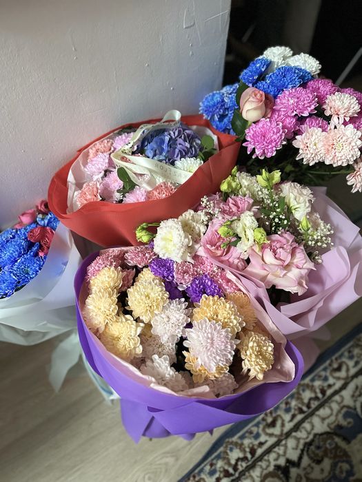 Цветы свежие, новые