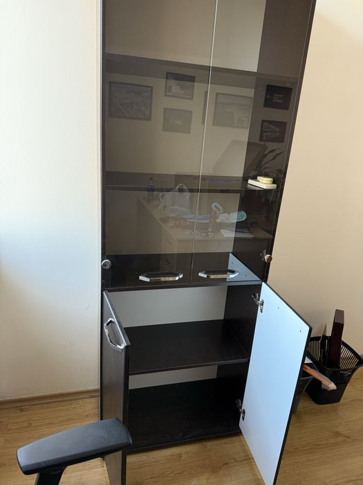 Шкаф офисный венге