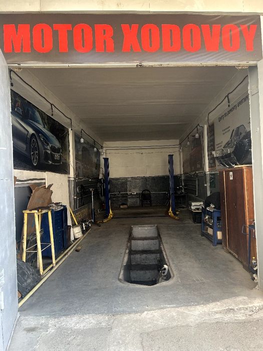 В автосервисе сдаются подьемники и бокс