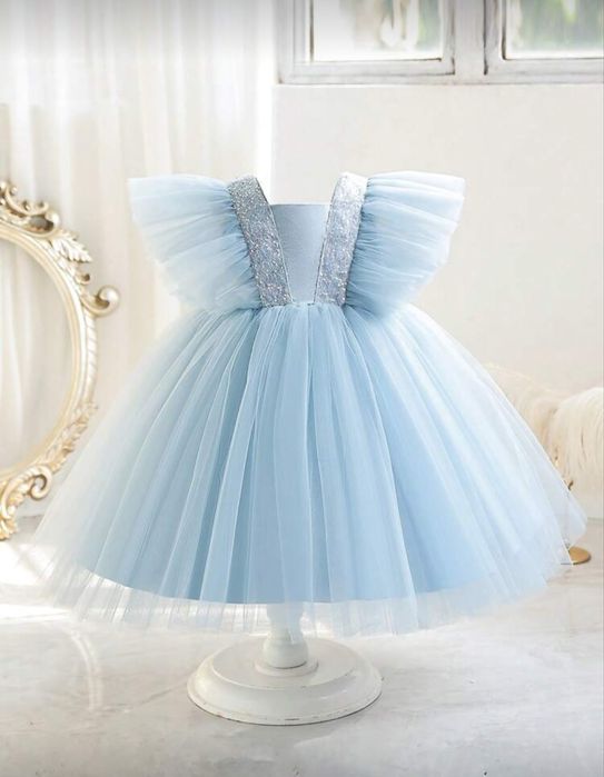 Детска официална рокля 4г