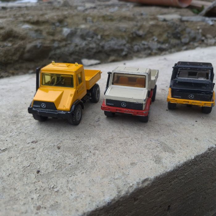 Комплект 3 бр.Siku Камиончета Unimog играчки