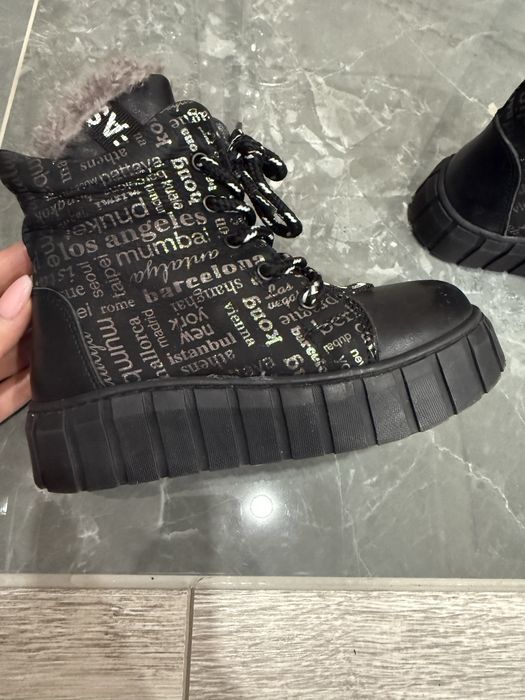 Сапоги зимние детские на девочку