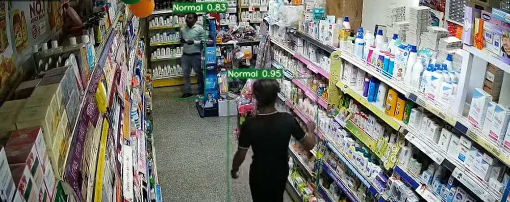 ИИ-система против краж в магазине. Предотвращение краж в магазине