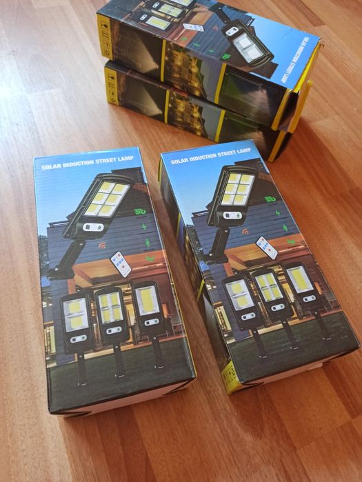 Lampa solara LED fotovoltaice li-ion de strada de gradina