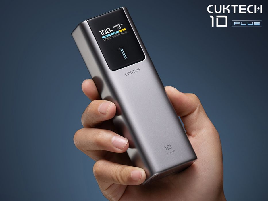 CUKTECH 10 Power Bank Plus zaryadka