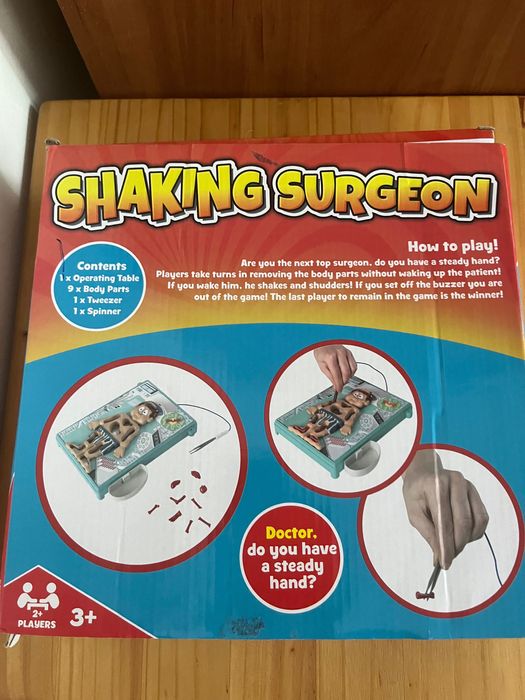 Настолна игра” Треперещият доктор”