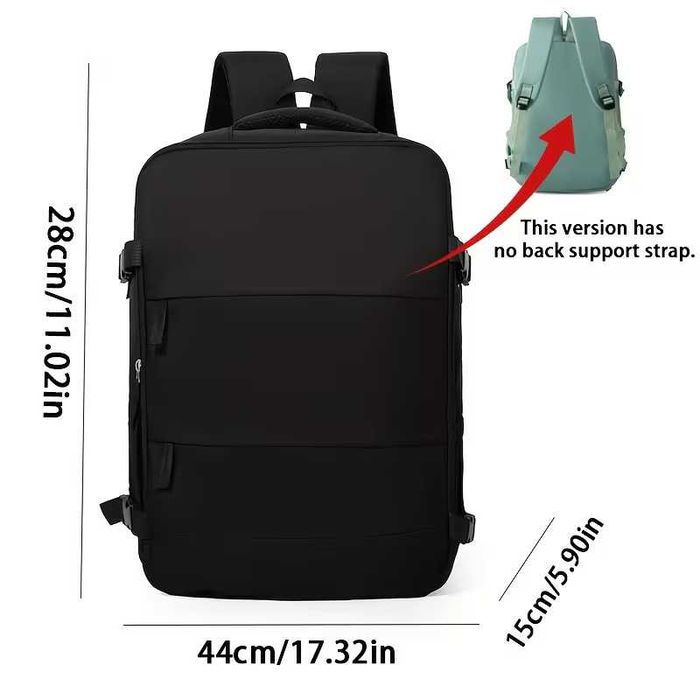 Раница за Ryanair 40x20x25 см - Безплатен Ръчен Багаж за Самолет