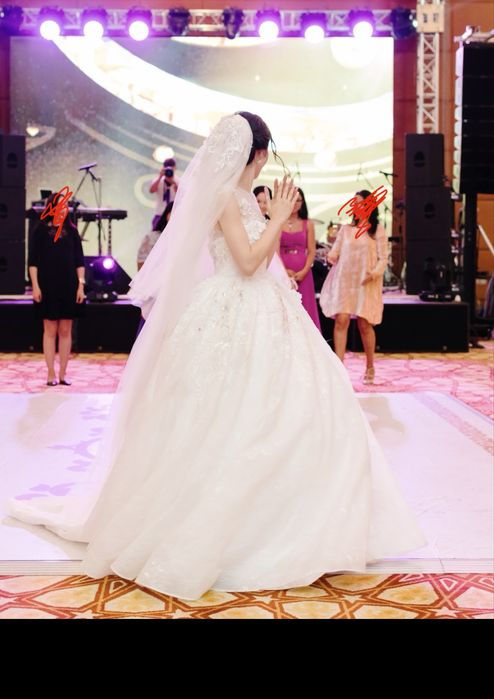 Свадебное платье 3d