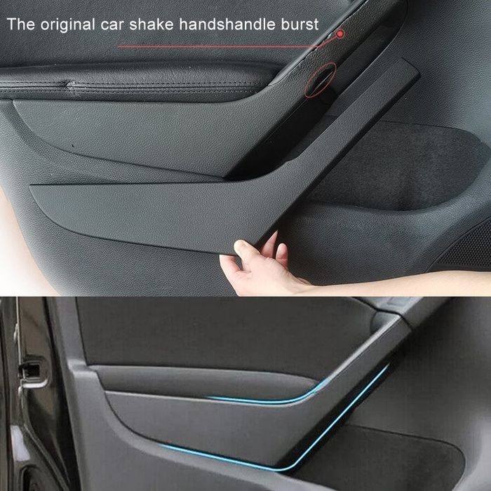 Вътрешна Предна Лява Дръжка За Врата, Vw, Golf 6 Vi, Черен