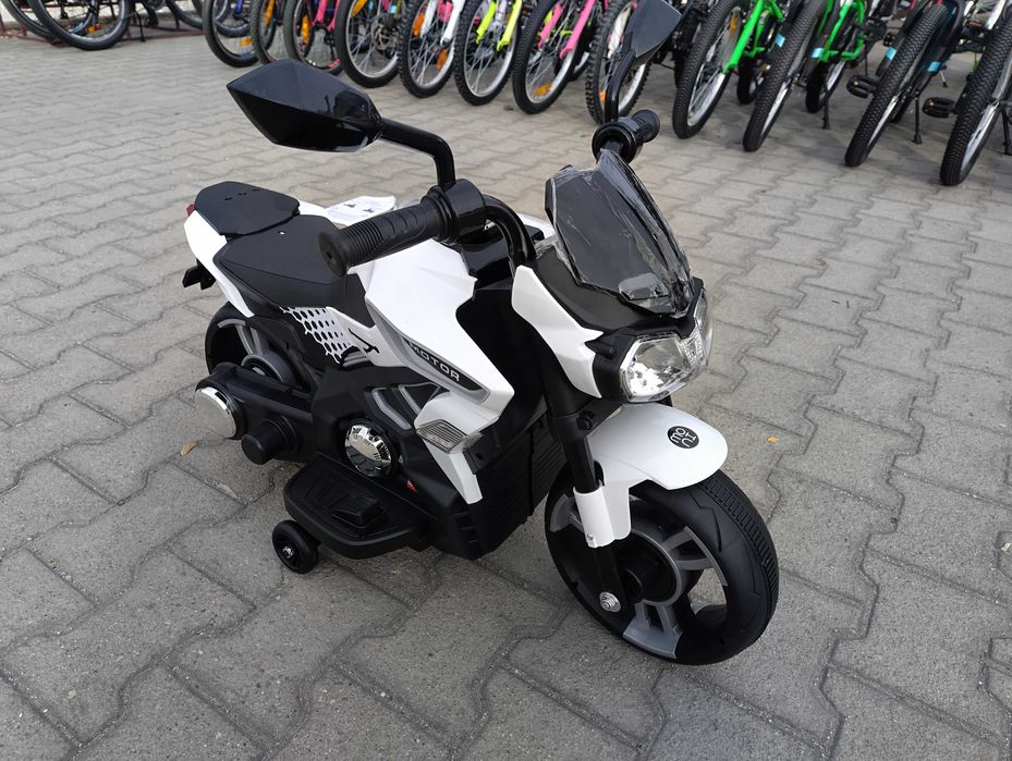 US Акумулаторен мотор HOUSTON бял