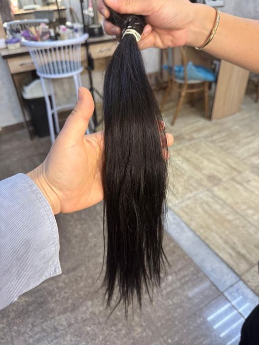 Натуральные волосы 60 см 61 гр