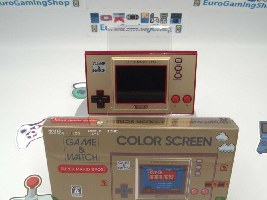 Nintendo Game & Watch Mario BOX – Jap. ca nouă, upgrade 16MB 40+Jocuri