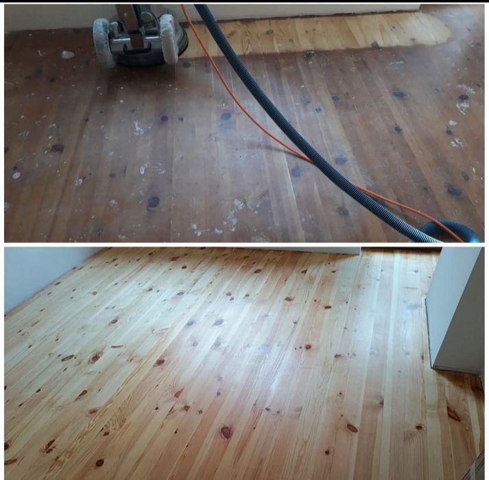 Циклене, шлайфане на паркет и дюшеме-9€ кв.м -Банско