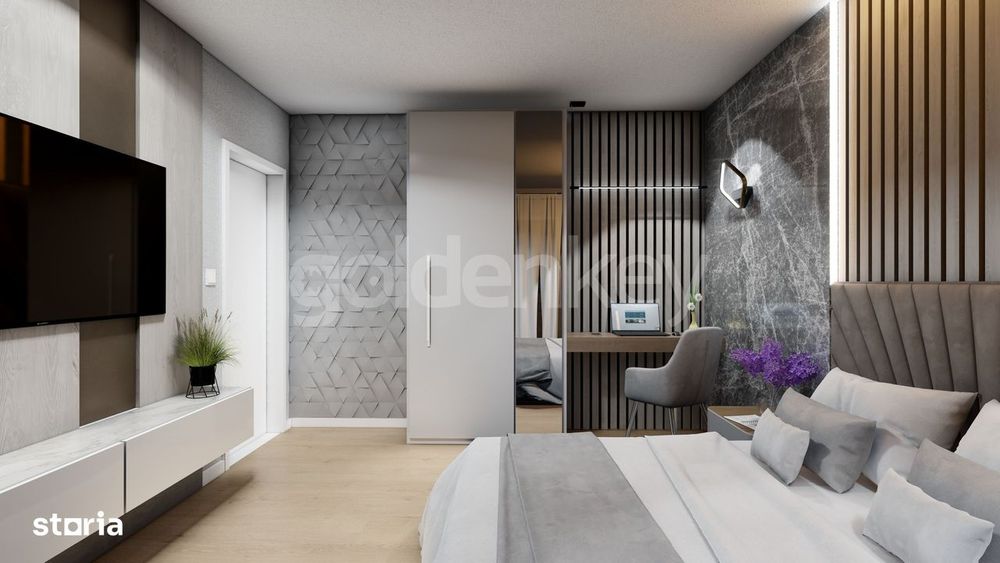 BLOC NOU | 3 camere | 107 mpc  | Boxa 6 mp