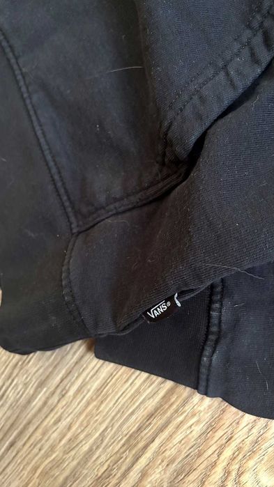 Vans суитшърт черен с качулка худи