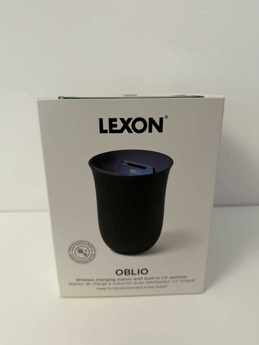 Lexon Oblio 2 în 1 încărcător wireless cu funcție de dezinfectare