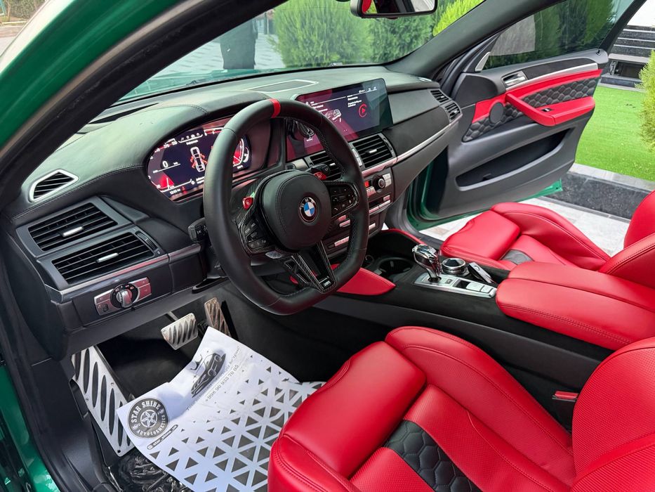 BMW X6 M V8 4,4 Twinturbo Состаяние Йенгиде Пробег 110000Км