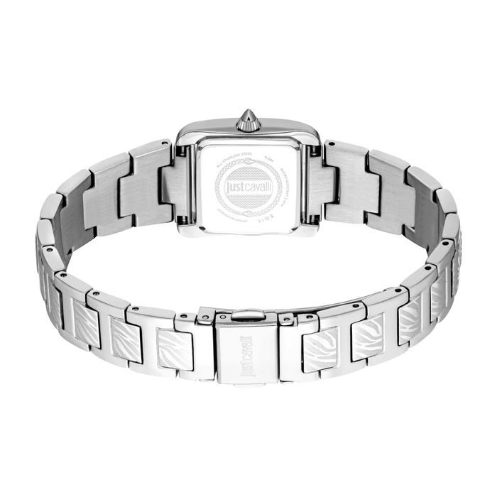 Дамски часовник Just Cavalli Animalier Sera Silver Black - JC1L384M0055, Чисто Нов
