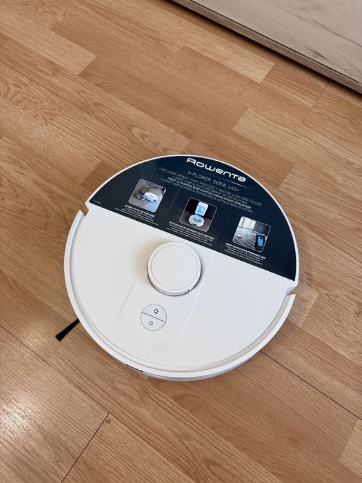 Rowenta X-Plorer Seria 140+ cu stație de golire automată. Aspirare + Spălare.  Ca nou