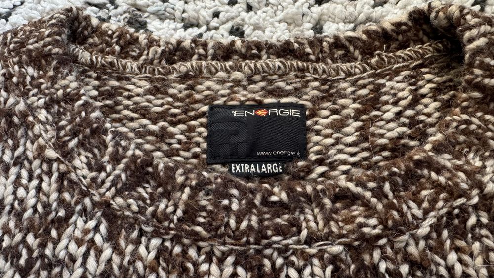 Топъл мъжки пуловер Energie размер XL