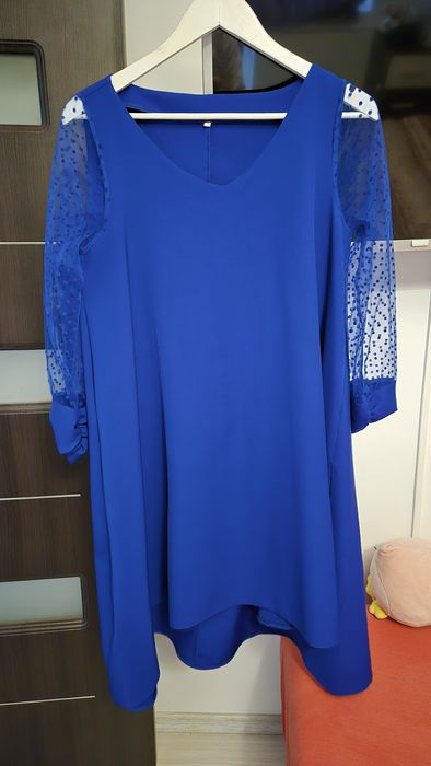 Rochie evenimente albastra masura 42