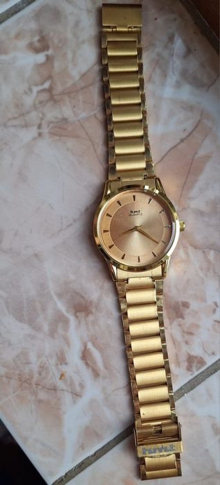 Ceas HMT Quartz Auriu