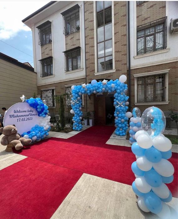 Оформления шарами/Shar bezaklari/Afarmleniya shar