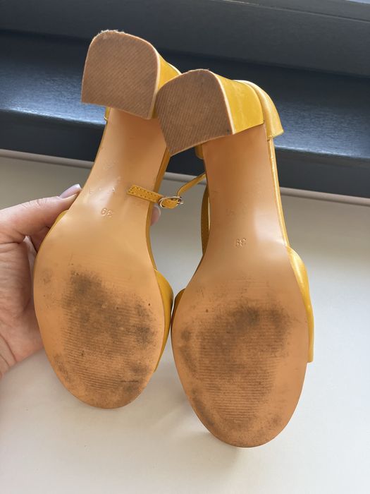 Sandale piele dama 39, ca noi