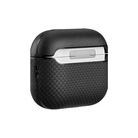 PITAKA – Husă magnetică din fibră de aramidă pentru AirPods Pro 3