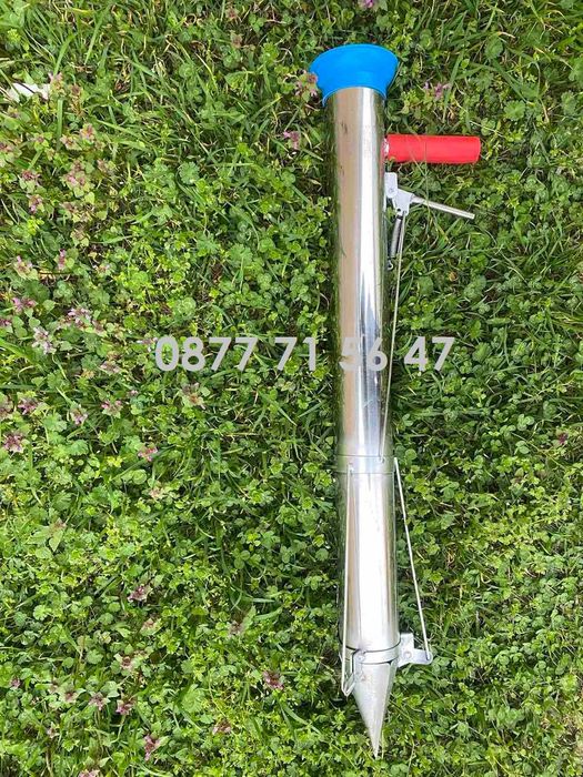 Сеялка за разсад ръчна машина с дръжки за садене картофи домати лук