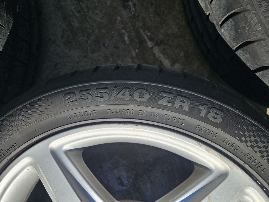 Джанти с гуми за Mercedes 5 x 112 спорт пакет 18 цола