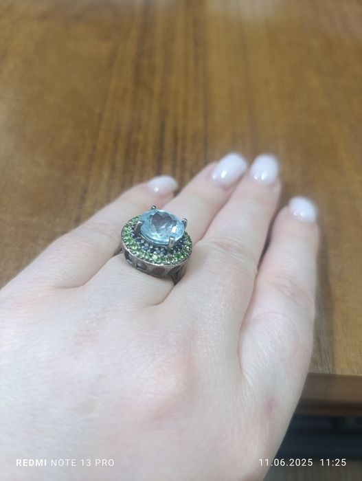 Серебряное кольцо