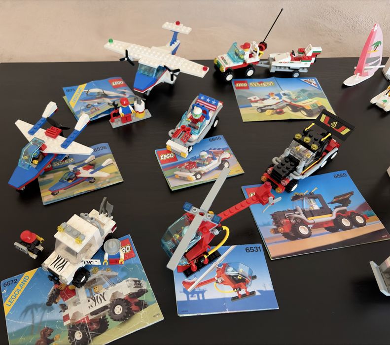 Различни лего сетове