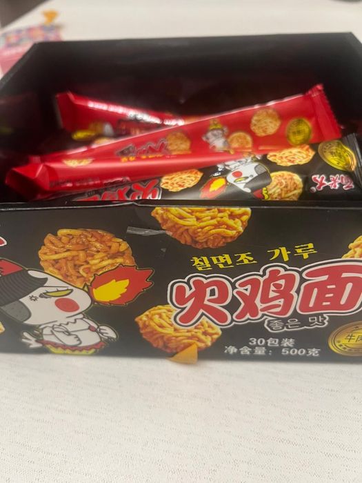 Острая китайская закуска Fire Noodles