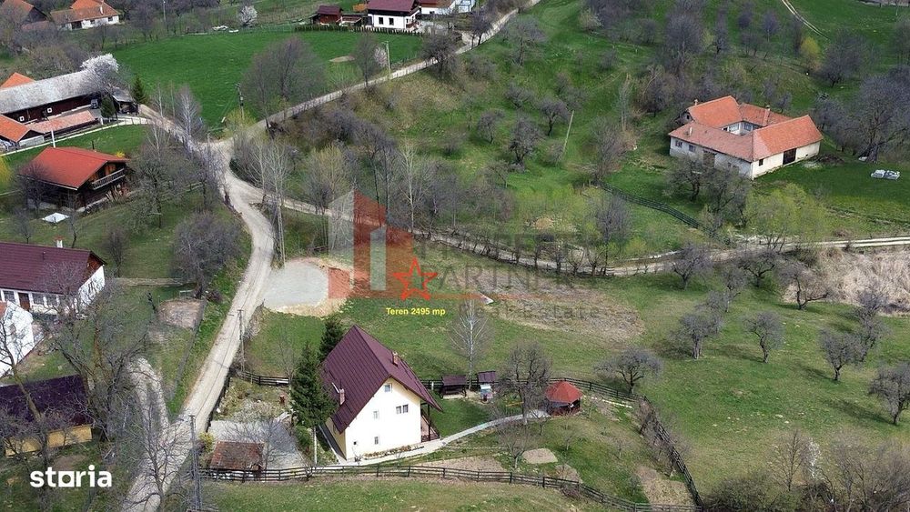 Teren 2.495 Mp | Bran – Sohodol | Vedere Panoramică Spre Bucegi