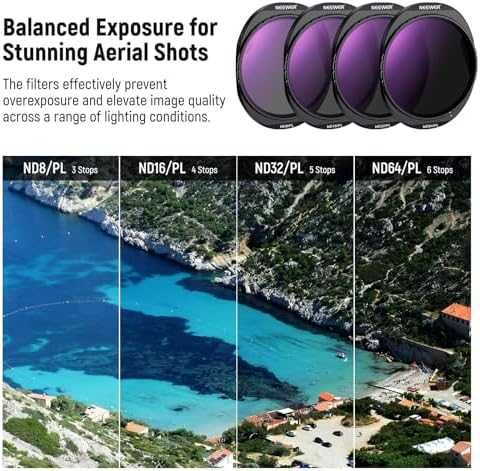 Нови DJI Mavic 4 Pro ND/PL Филтри Комплект ND8-64 Поляризиращи за дрон