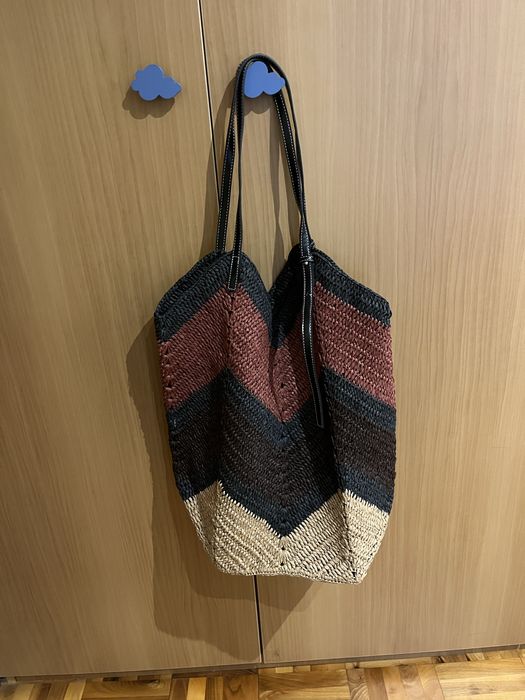Дамска сламена чанта