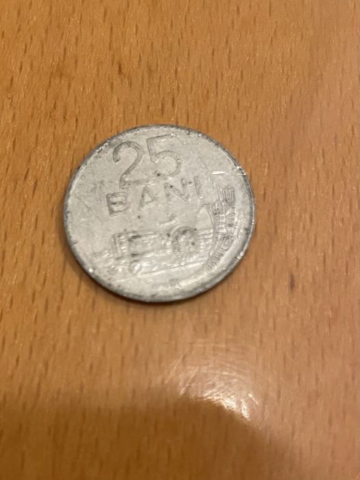 Moneda 25 bani una 1966 doua 1982