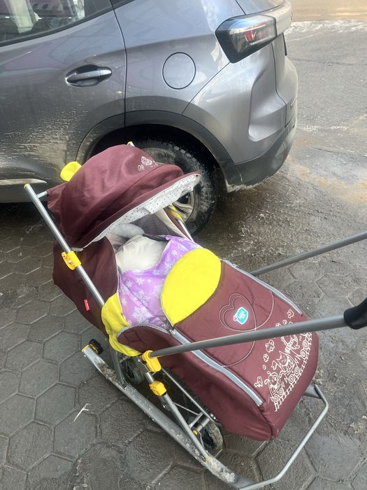 Продам санки-коляску
