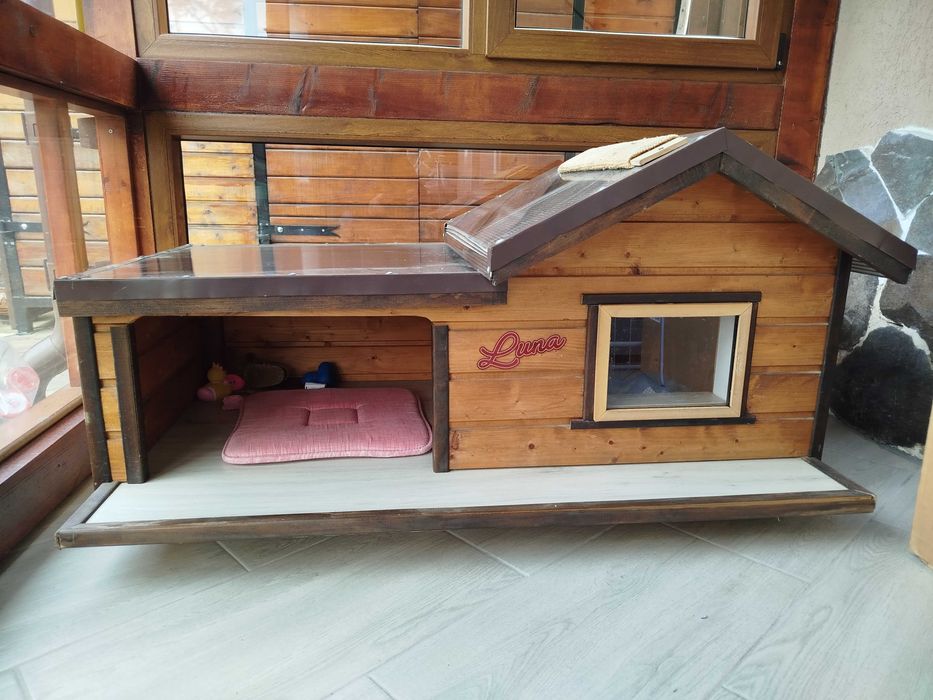 Cusca catel talie mica apartament cu doua camere