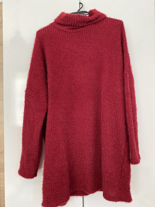 Туника / рокля финно плетиво с лъскави нишки